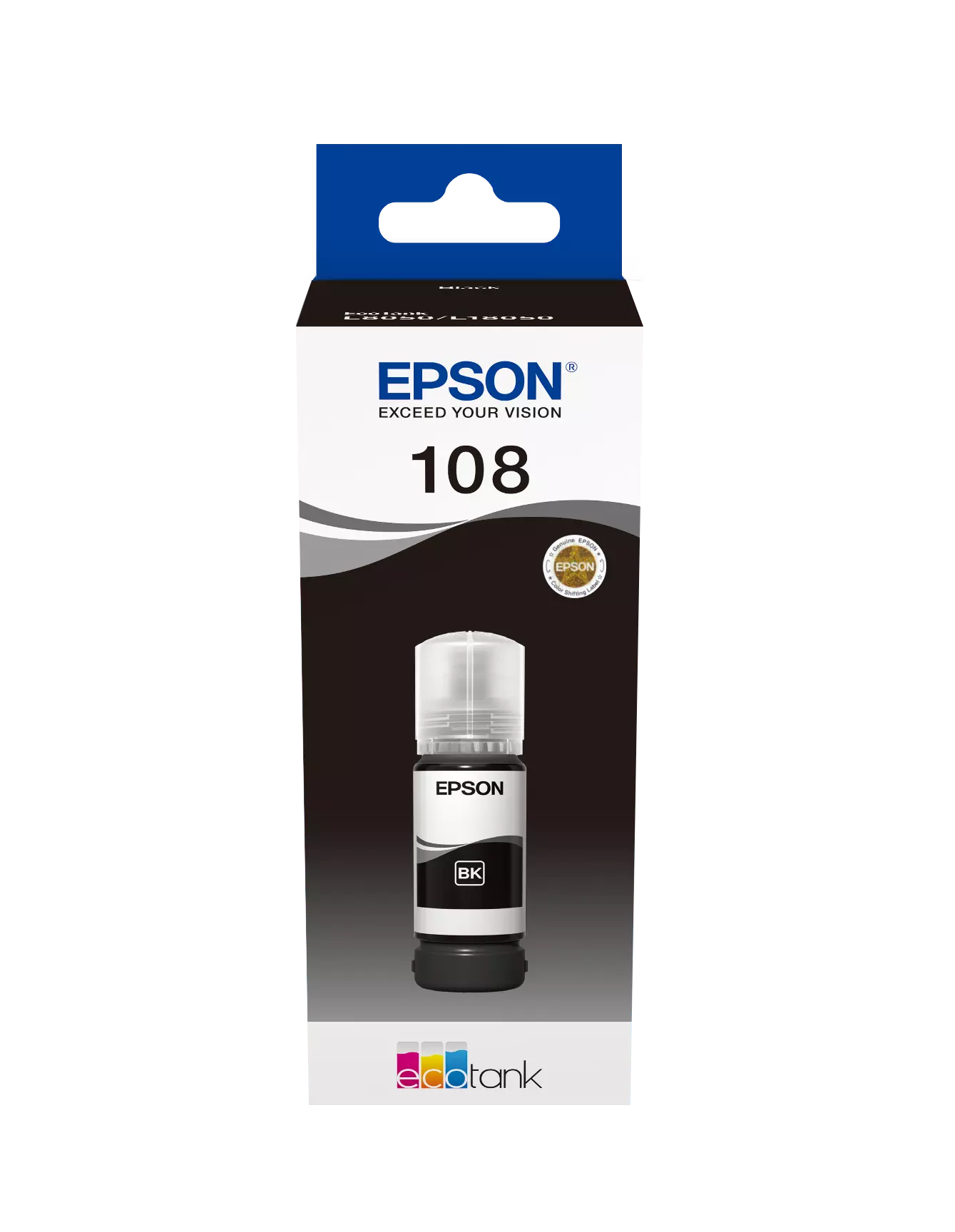 EPSON 108 EcoTank Black ink bottle 70.0 ml Black