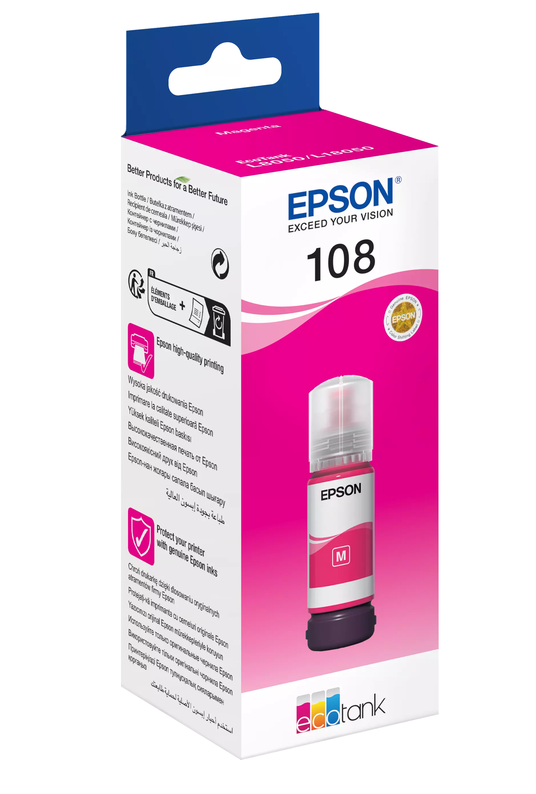 108 EcoTank ink bottle 70.0 ml Magenta