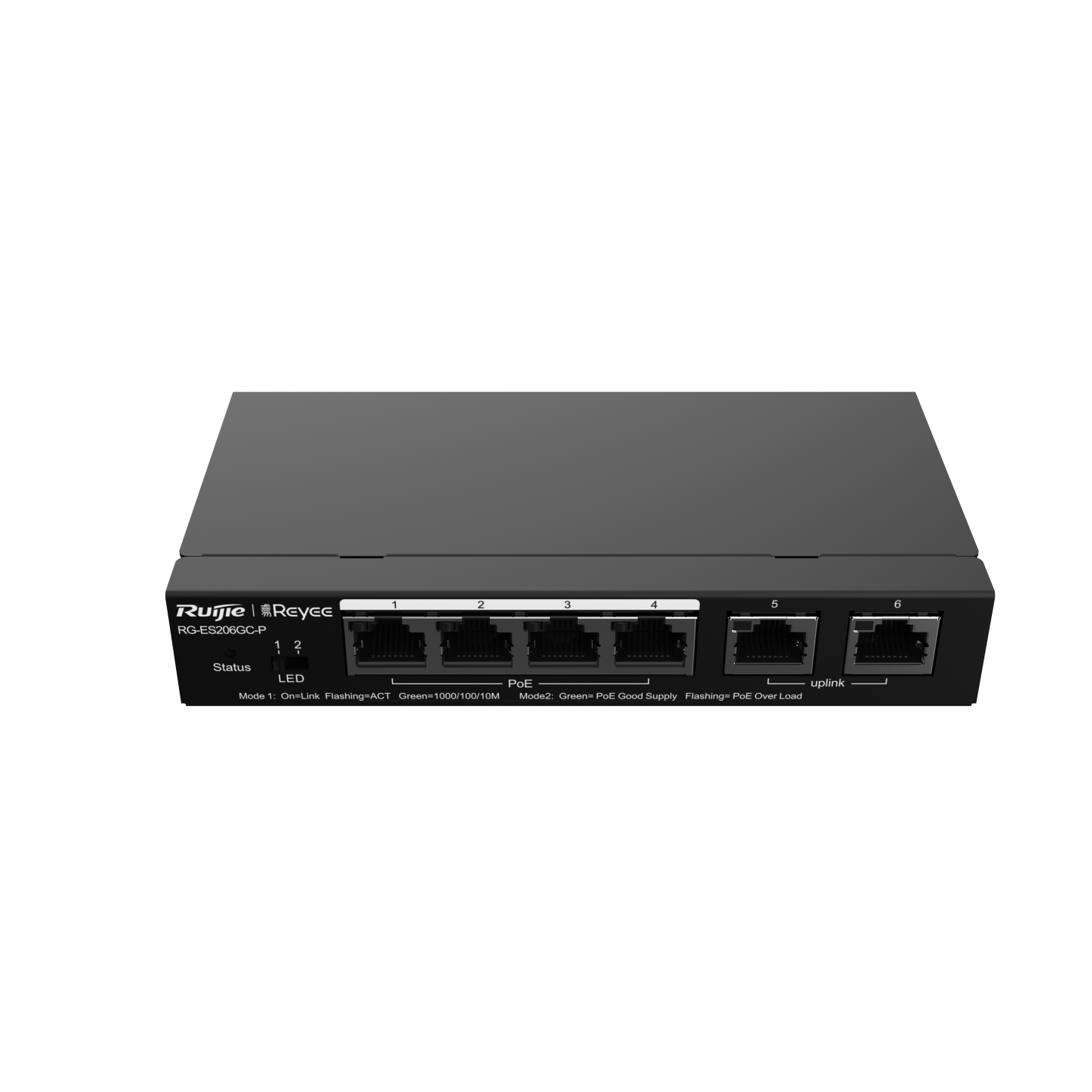 Ruijie Reyee RG-ES206GS-P 6-Port Gigabit Smart Cloud Managed PoE Switch