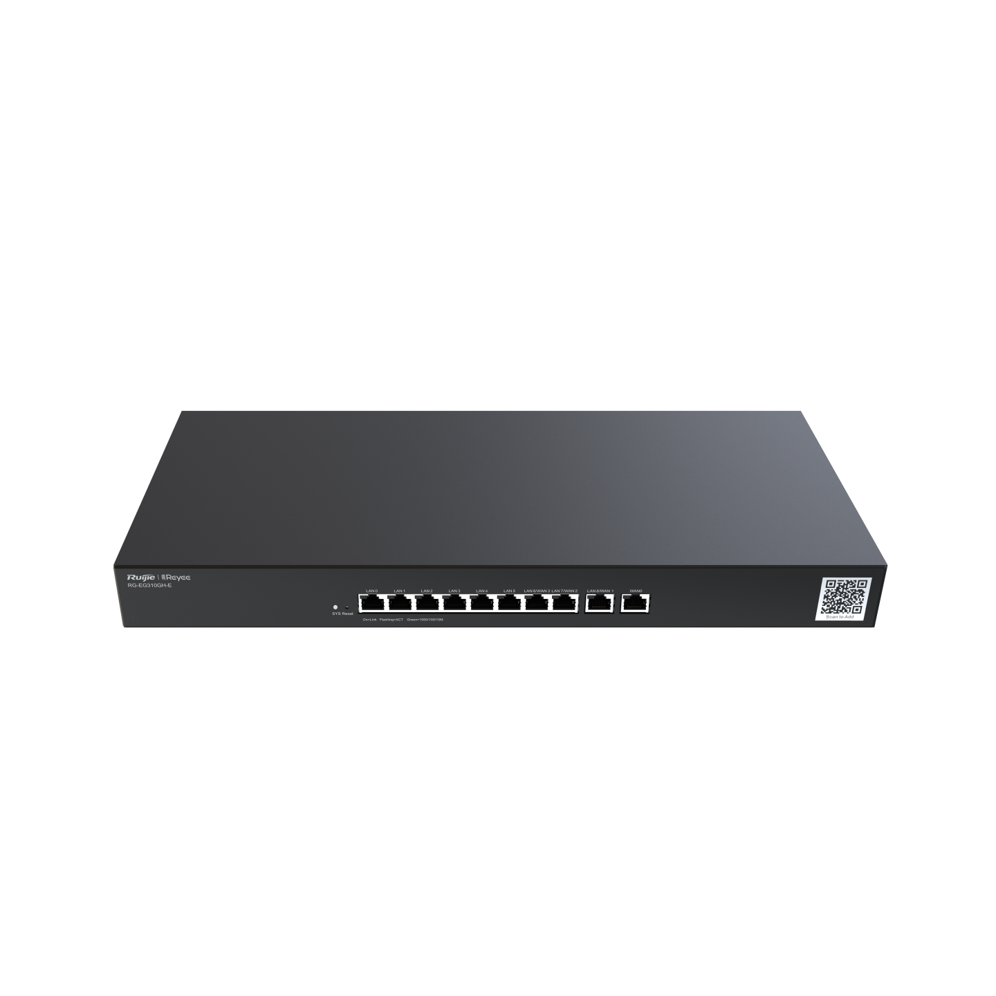 Ruijie RG-EG310GH-E Reyee 10-Port High-Performance Cloud Managed Office Router