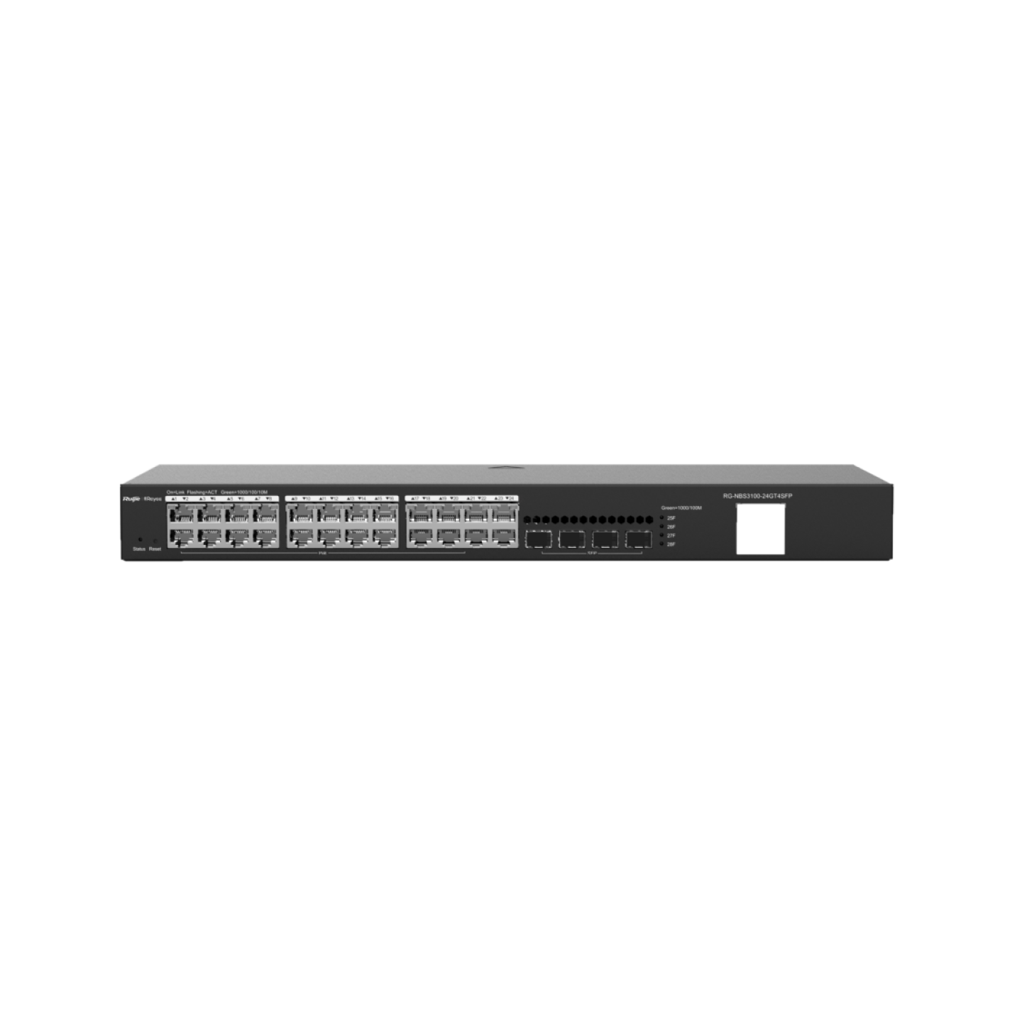 Ruijie Reyee RG-NBS3100-24GT4SFP 28-Port Gigabit Layer 2 Cloud Managed Non-PoE Switch