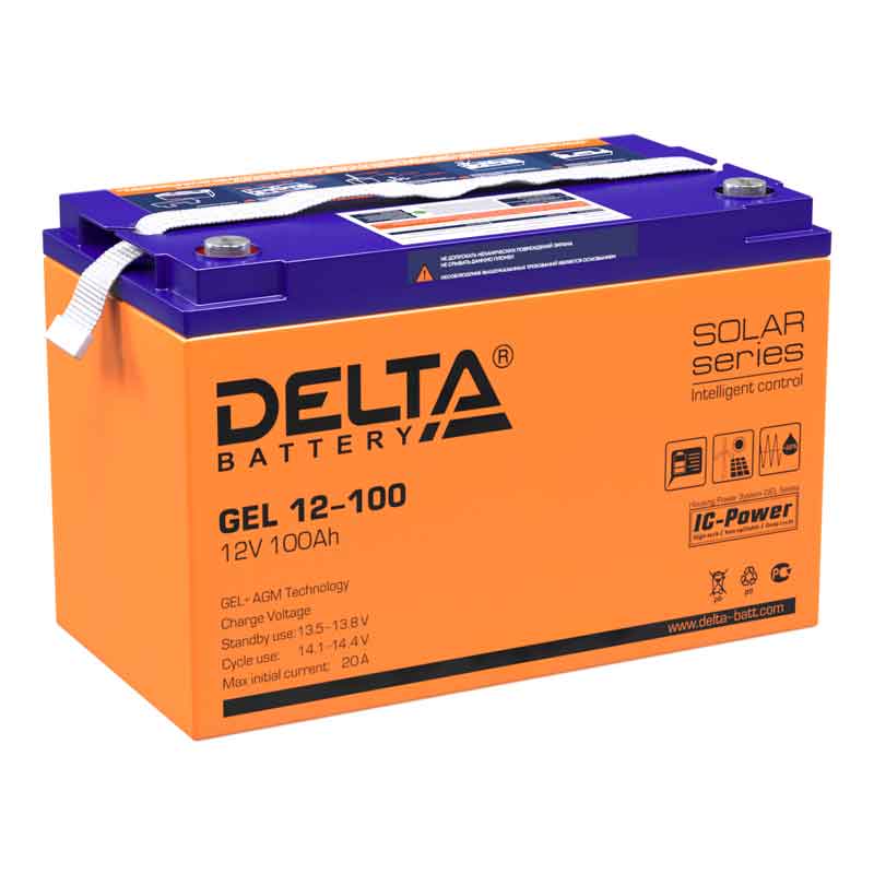 Delta 12V 100AH GEL Battery
