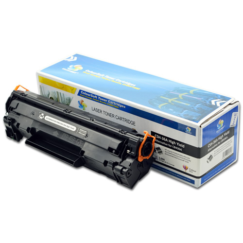 HP 36A Jumbo Toner (CS-CB436A) ColourSoft Compatible