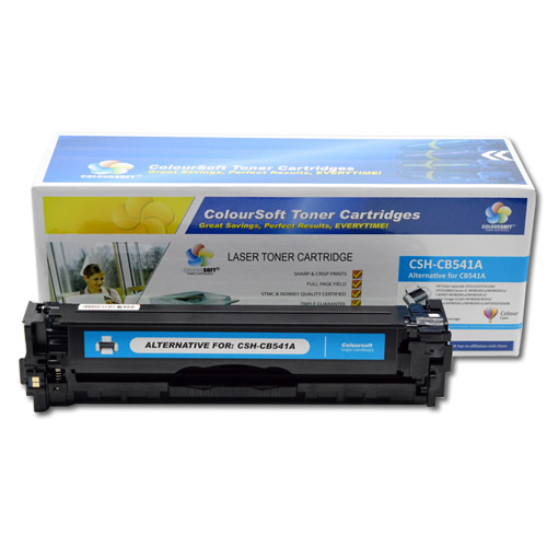 HP 125A Cyan Toner (CS-CB541A) ColourSoft Compatible