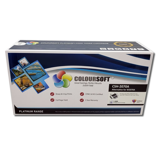 W2070A ΓÇô HP 117A Black Toner Cartridge by ColourSoft