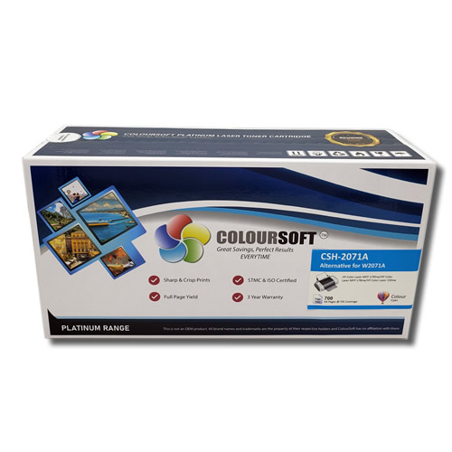 W2071A HP 117A Cyan Toner Cartridge by ColourSoft