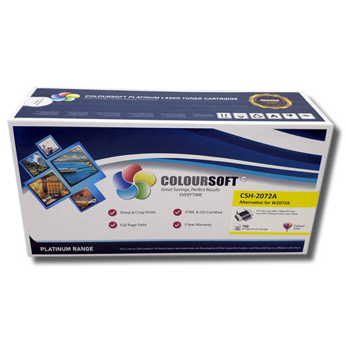 W2072A HP 117A Yellow Toner Cartridge by ColourSoft