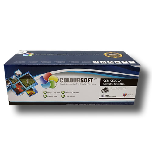 HP 128A Black Toner (CS-CE320A) ColourSoft Compatible