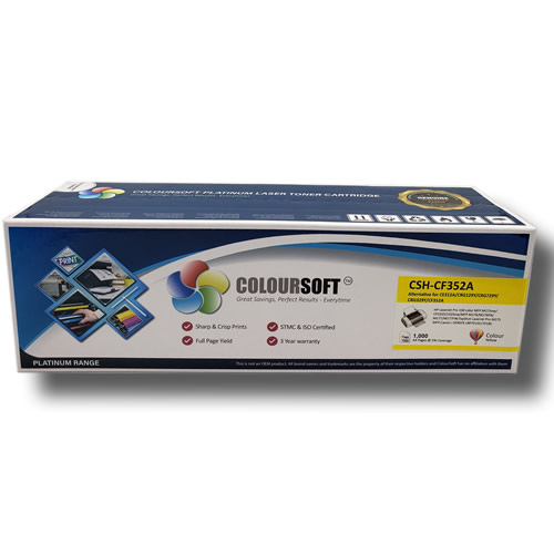 HP 130A Yellow (CS-CF352A) ColourSoft Compatible
