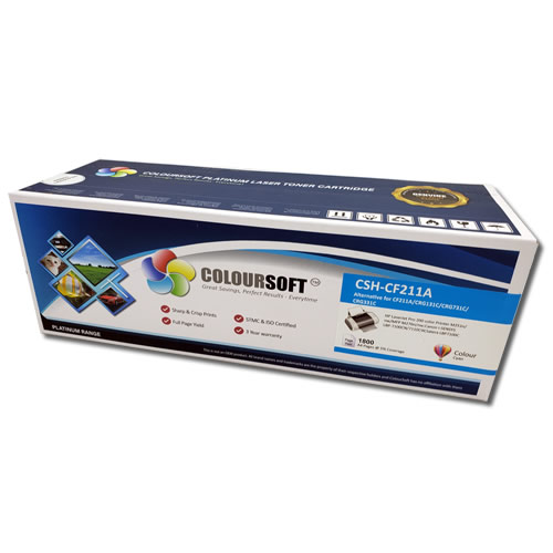 Toner HP 131A Cyan (CS-CF211A) ColourSoft Compatible