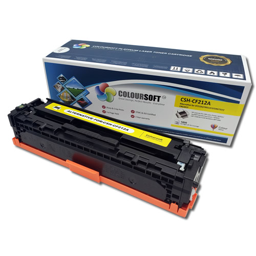 HP 131A Yellow Toner (CS-CF212A) ColourSoft Compatible