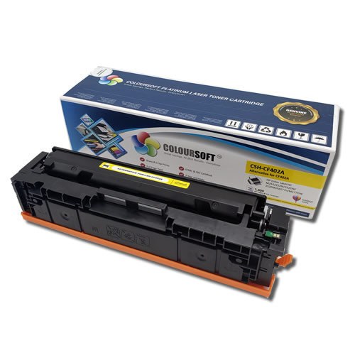 HP 201A Yellow Toner (CS-CF402A) ColourSoft Compatible