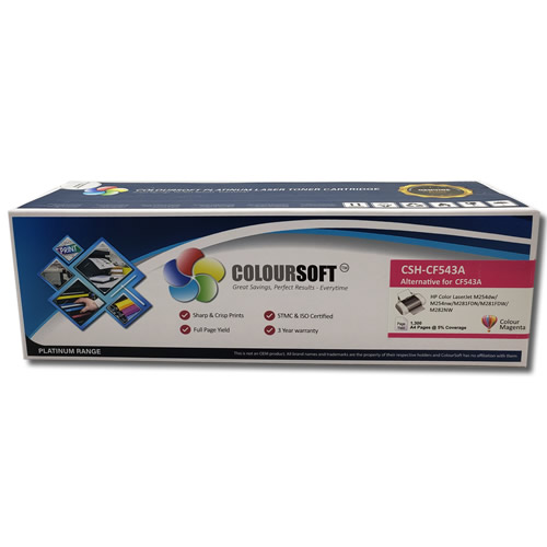 HP 203A MAGENTA Toner (CS-CF543A) ColourSoft Compatible