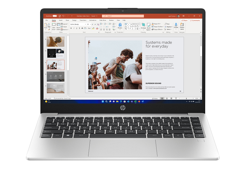 HP 240 G10 LAPTOP - TURBO SILVER ALUMINUM