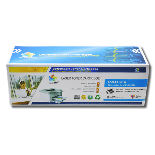 HP 312A Cyan Toner (CS-CF381A) ColourSoft Compatible