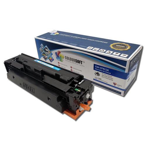 Toner HP 410A Cyan (CS-CF411A) ColourSoft Compatible