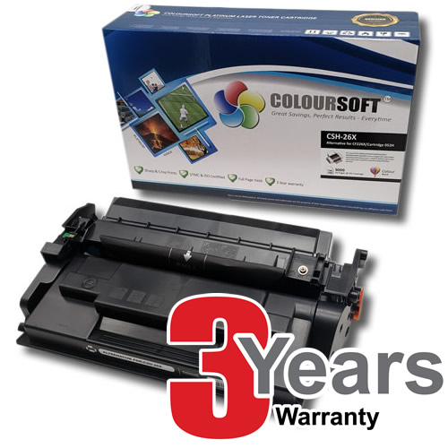 HP 26X Toner (CS-CF226X) ColourSoft Compatible
