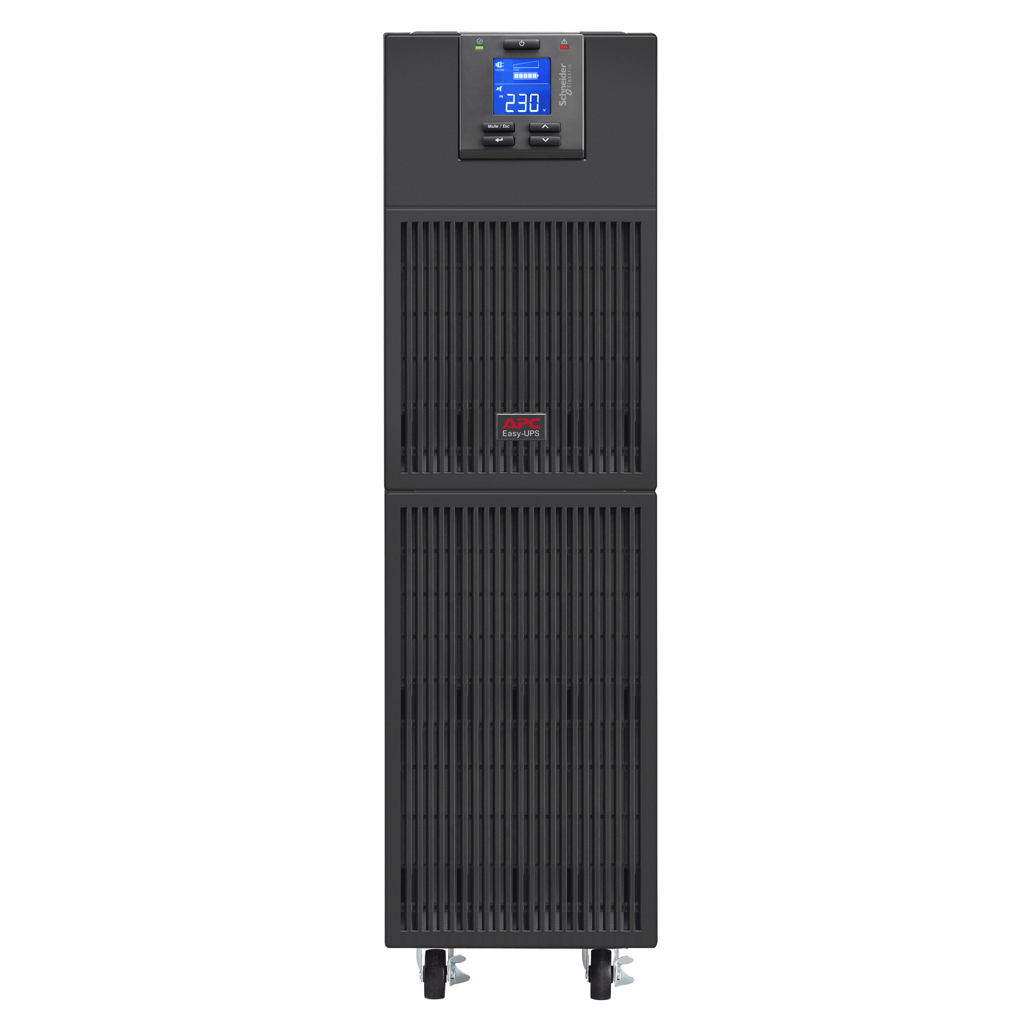APC Easy UPS On-Line, 6kVA/6kW, Tower, 230V, Hard wire 3-wire(1P+N+E) outlet, Intelligent Card Slot, LCD