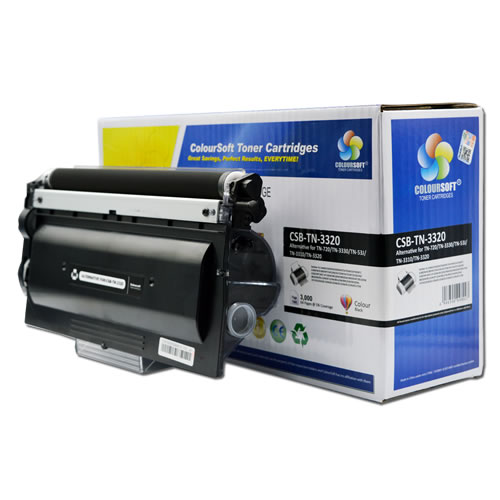 Brother TN-3320 Black Toner Cartridge ΓÇô ColourSoft