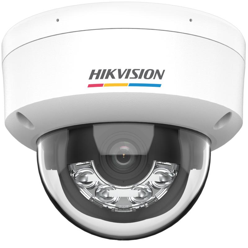 HIKVISION 6 MP ColorVu with Smart Hybrid Light Fixed Dome Network Camera
