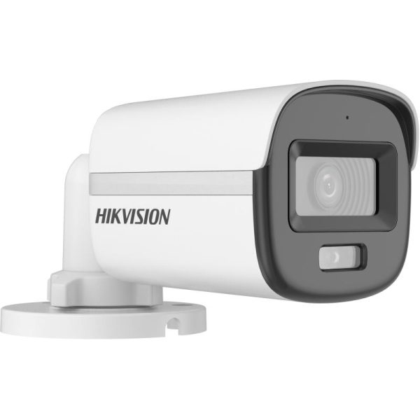 Hikvision DS-2CE10DF0T-LPFS: 2MP ColorVu Smart Hybrid Light Fixed Mini Bullet Camera