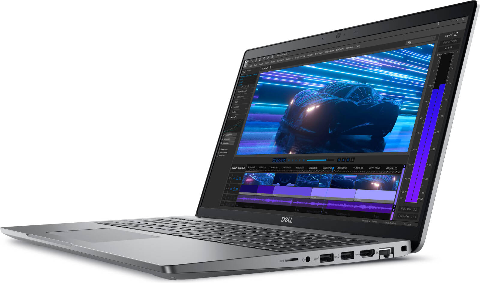 Dell Precision 3591 Laptop, 15.6" FHD 60Hz Display, Intel Core Ultra 7 185H, 16GB RAM, 512GB SSD