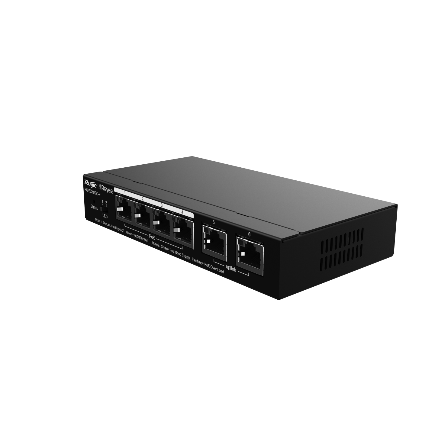 Ruijie-Reyee RG-ES206GC-P 6-Port Gigabit Smart POE Switch