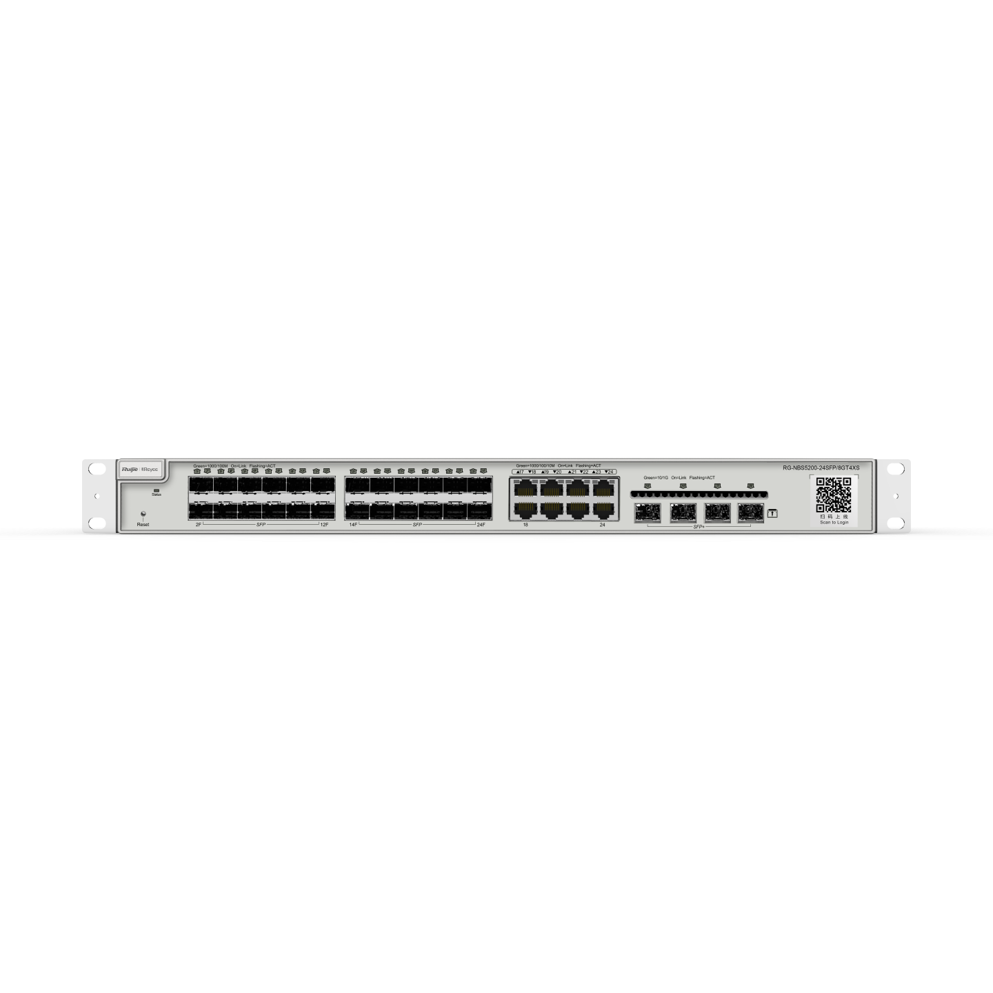 Ruijie-Reyee RG-NBS5200-24SFP/8GT4XS 24-Port SFP Layer 3 Managed Switch