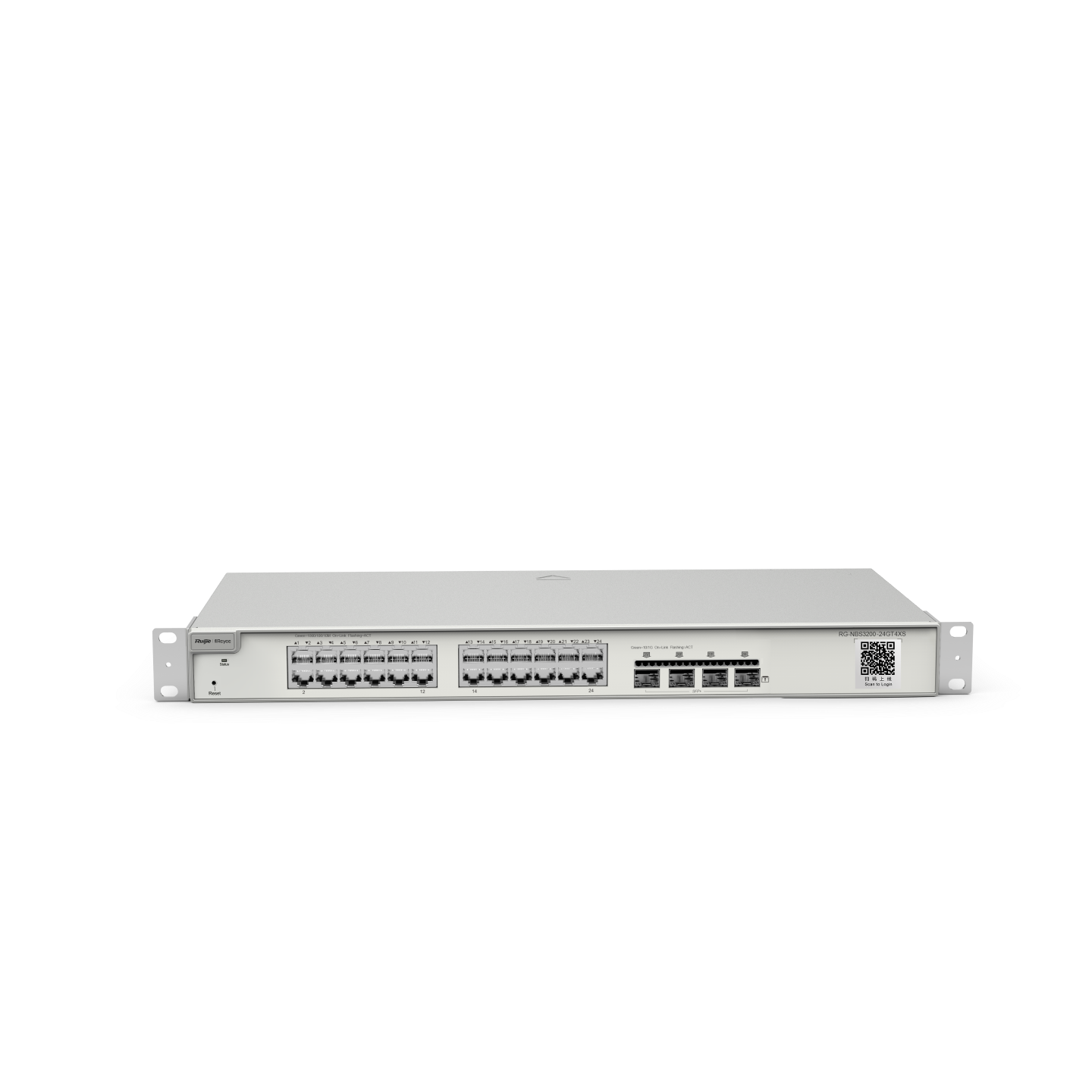 Ruijie-Reyee RG-NBS3200-24GT4XS 24-Port Gigabit Layer 2 Managed Switch.