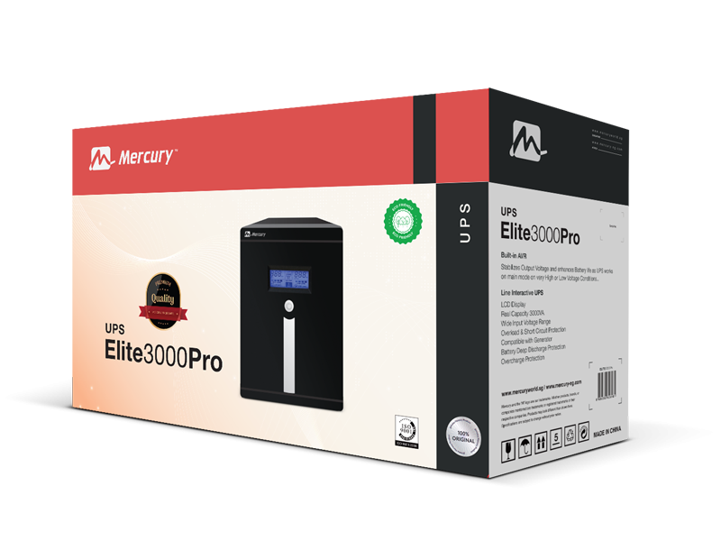 Mercury Elite 3000U SMART Offline UPS