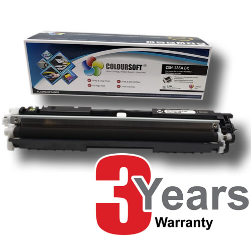 HP 126A Black Toner (CS-CE310A) ColourSoft Compatible
