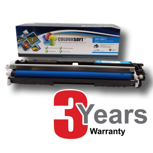 HP 126A Cyan Toner (CS-CE311A) ColourSoft Compatible
