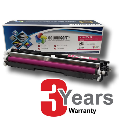 HP 126A Magenta Toner (CS-CE313A) ColourSoft Compatible