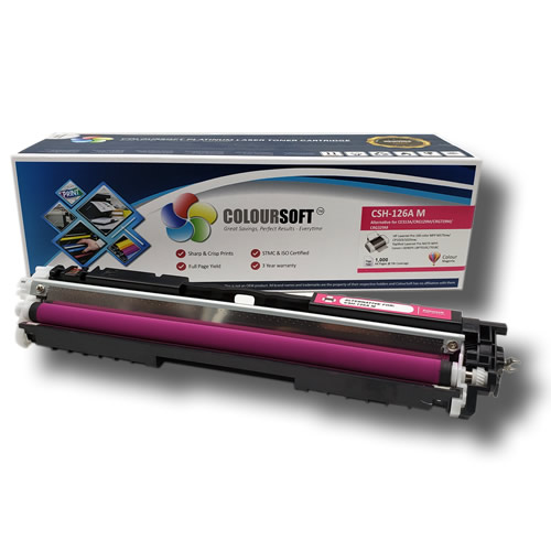 HP 126A Magenta Toner (CS-CE313A) ColourSoft Compatible