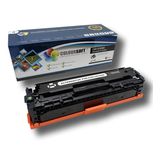 HP 128A Black Toner (CS-CE320A) ColourSoft Compatible