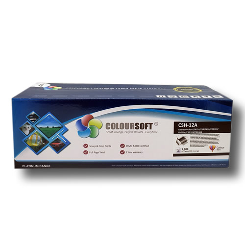 12A Toner ΓÇô HP (CS-Q2612A) ColourSoft Compatible