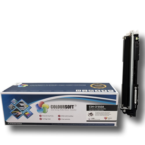 HP CF350A 130A Black Toner ColourSoft Compatible