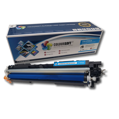 HP 130A Toner Cyan (CS-CF351A) ColourSoft Compatible