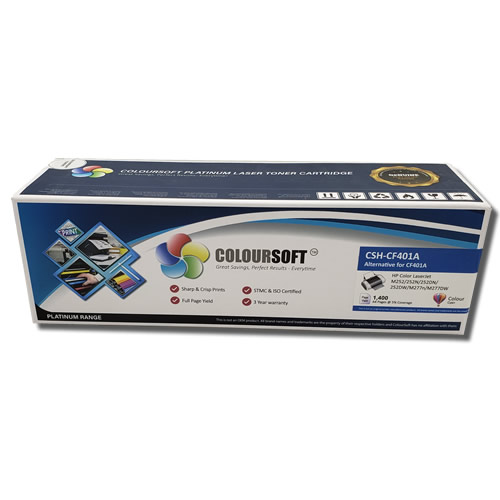 Toner HP 201A Cyan (CS-CF401A) ColourSoft Compatible