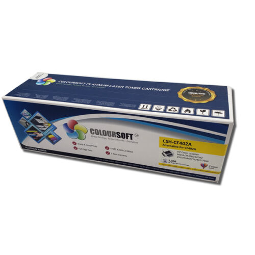 HP 201A Yellow Toner (CS-CF402A) ColourSoft Compatible