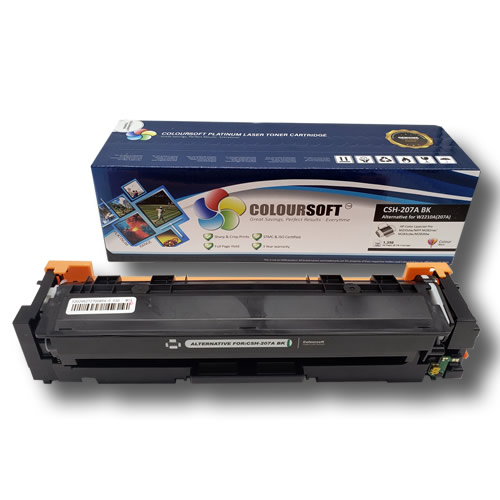 W2210A HP 207A Black Toner Cartridge ColourSoft Compatible