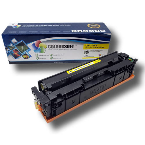 W2412A HP 216A Yellow Toner Cartridge ColourSoft Compatible