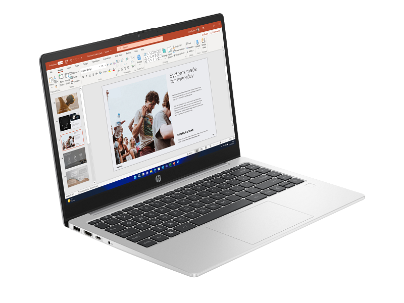 HP 240 G10 LAPTOP - TURBO SILVER ALUMINUM