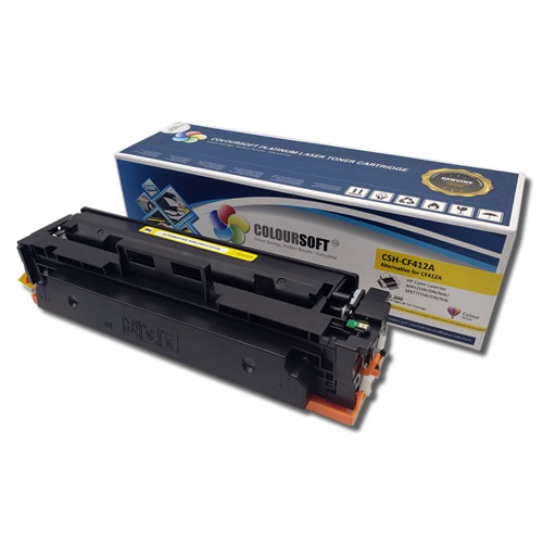 Toner HP 410A Yellow (CS-CF412A) ColourSoft Compatible