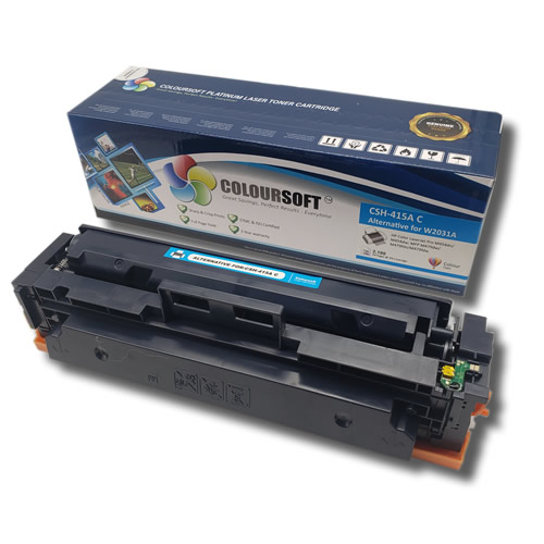HP 415A Cyan Toner Cartridge W2031A By ColourSoft