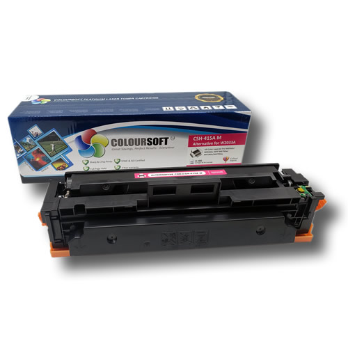 HP 415A Magenta Toner Cartridge W2033A By ColourSoft