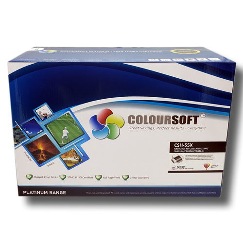 HP Toner 55X High Capacity Cartridge ColourSoft Compatible