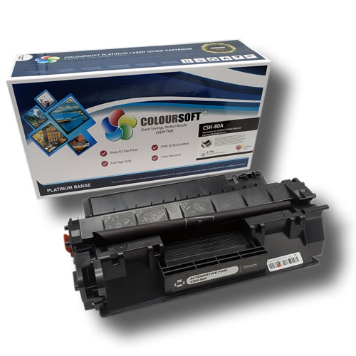 HP Toner 80A (CS-CF280A) ColourSoft Compatible