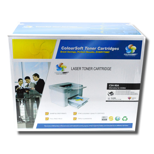HP 90A Toner (CS-CE390A) ColourSoft Compatible