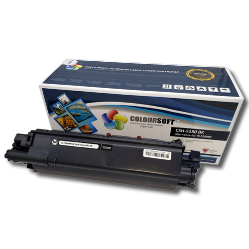 TK 5280K Toner Cartridge Kyocera Black by ColourSoft ΓÇô 1T02TW0NL0